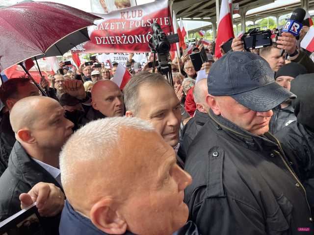 Karol Nawrocki w Dzierżoniowie