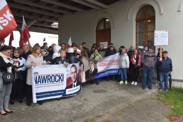 Karol Nawrocki w Dzierżoniowie