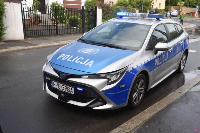 Kolizja w Dzierżoniowie