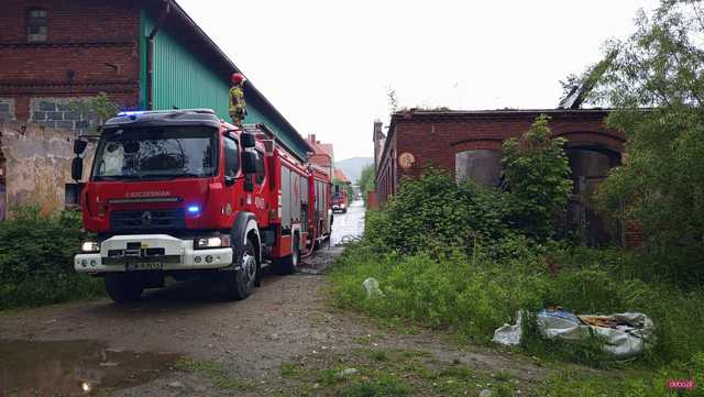 pożar