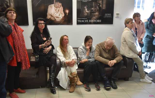 Wernisaż wystawy Tkacze Historii