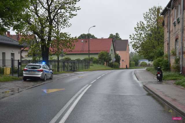 Wypadek na ul. Żeromskiego w Bielawie