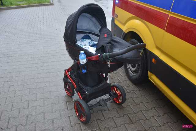 Wypadek na ul. Żeromskiego w Bielawie