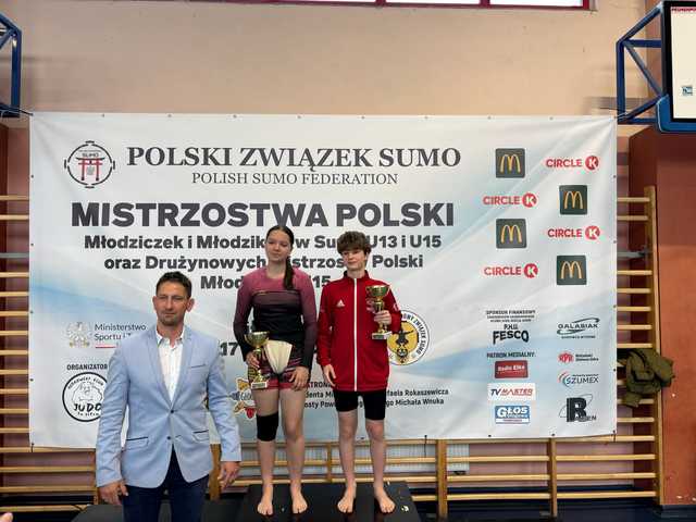 Medalowe zdobycze młodziczek JUNIORA Dzierżoniów w Mistrzostwach Polski w Sumo