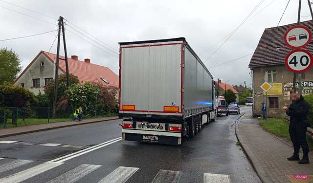 Potrącony nastolatek na ósemce