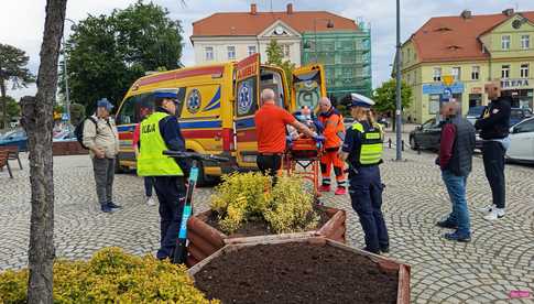 Bielawa. Wypadek podczas jazdy na hulajnodze 