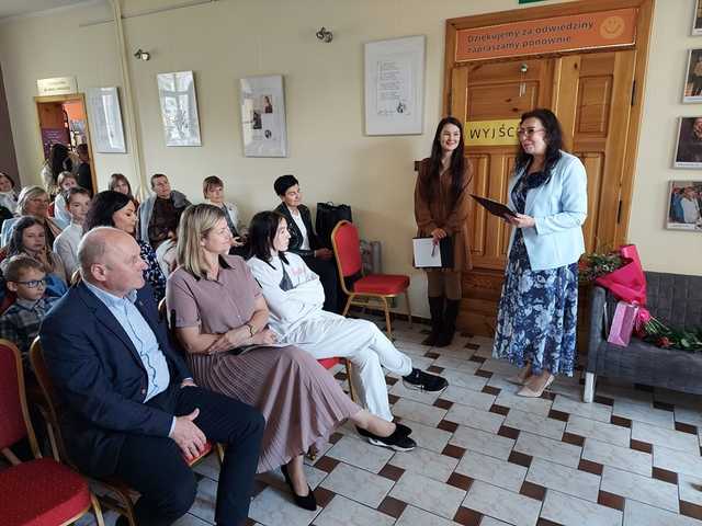 Spotkanie z czytelnikami w piławskiej bibliotece