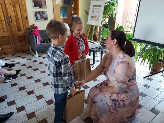 Spotkanie z czytelnikami w piławskiej bibliotece