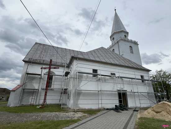 Trwa remont kościoła w Roztoczniku