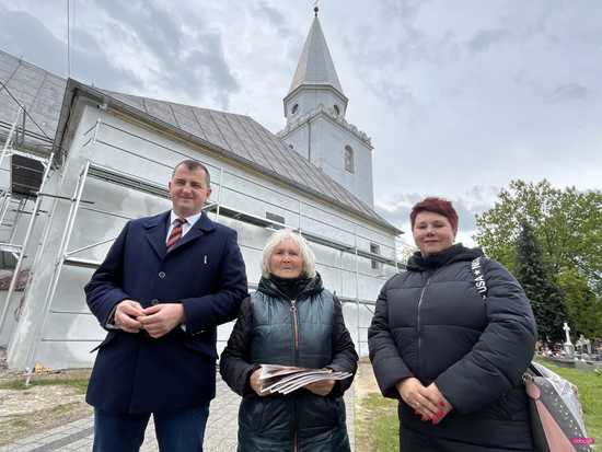 Trwa remont kościoła w Roztoczniku