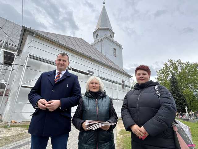 Trwa remont kościoła w Roztoczniku