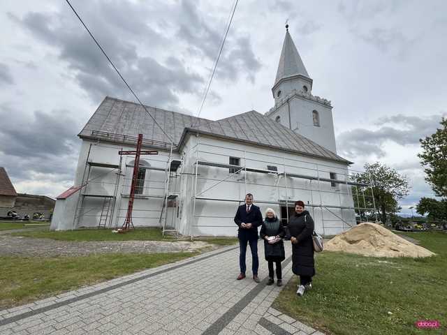 Trwa remont kościoła w Roztoczniku