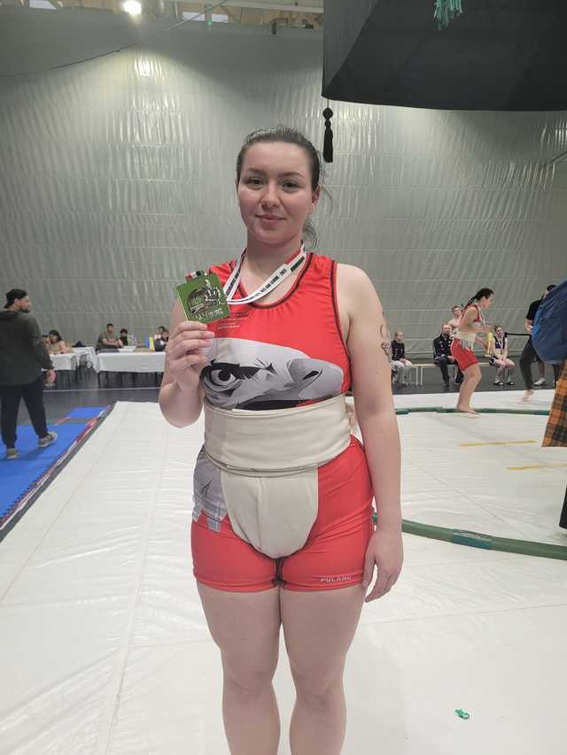 Weronika Smaczyńska medalistką Mistrzostw Europy w Sumo