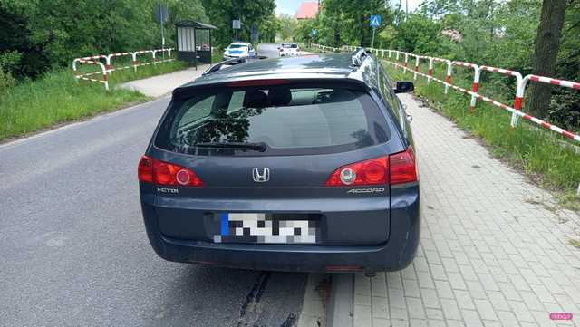 Kolizja na Szewskiej w Bielawie