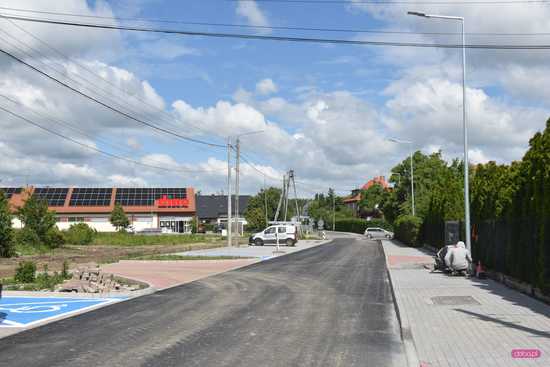 Odbiór ulicy Obywatelskiej w Pieszycach