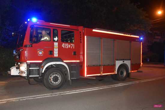 Straż pożarna wezwana do pożaru mieszkania na Żeromskiego w Bielawie