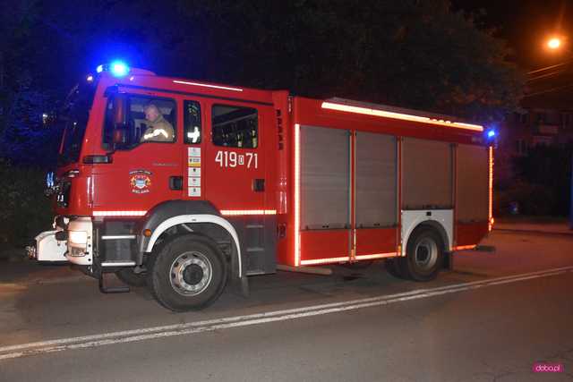 Straż pożarna wezwana do pożaru mieszkania na Żeromskiego w Bielawie