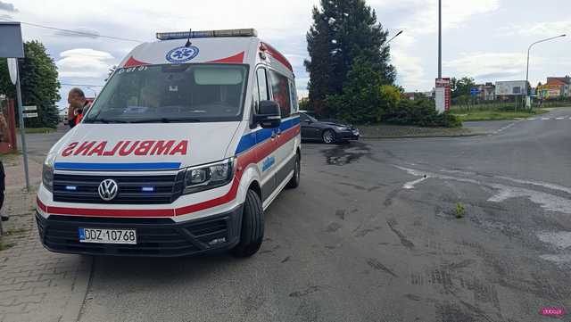 Zderzenie bmw i renault
