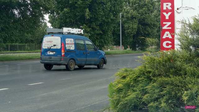 Zderzenie bmw i renault