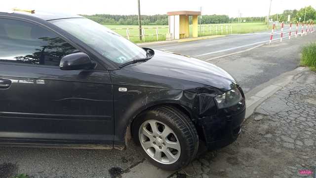 Kolizja na Chrobrego w Piławie Górnej