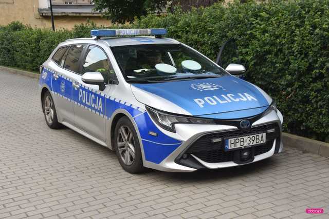 Zderzenie fiata z oplem w Bielawie