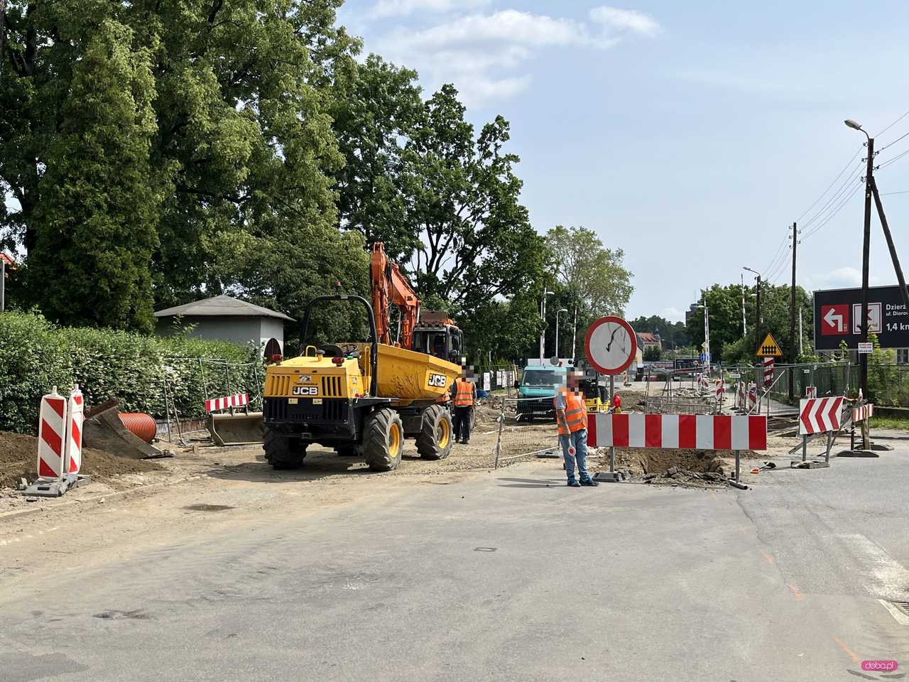 Mniejszy zysk przedsiębiorcy przez remont ul. Kilińskiego w Dzierżoniowie