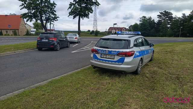 Kolizja na skrzyżowaniu ulic Staszica i Wojska Polskiego