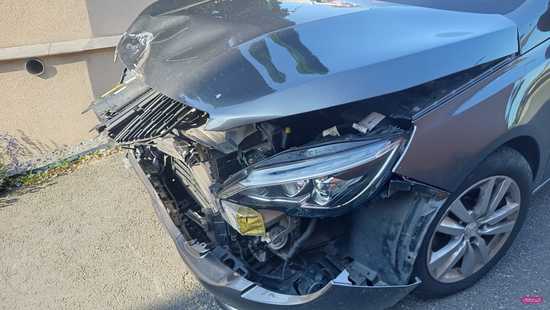 Zderzenie bmw z peugeotem w Łagiewnikach