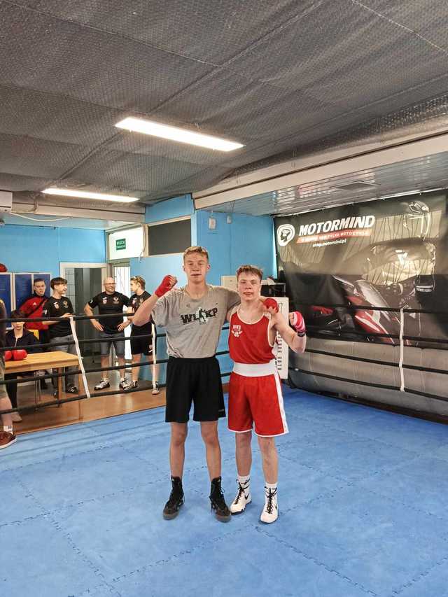 Boks Ciszewski na turnieju bokserskim w Poznaniu