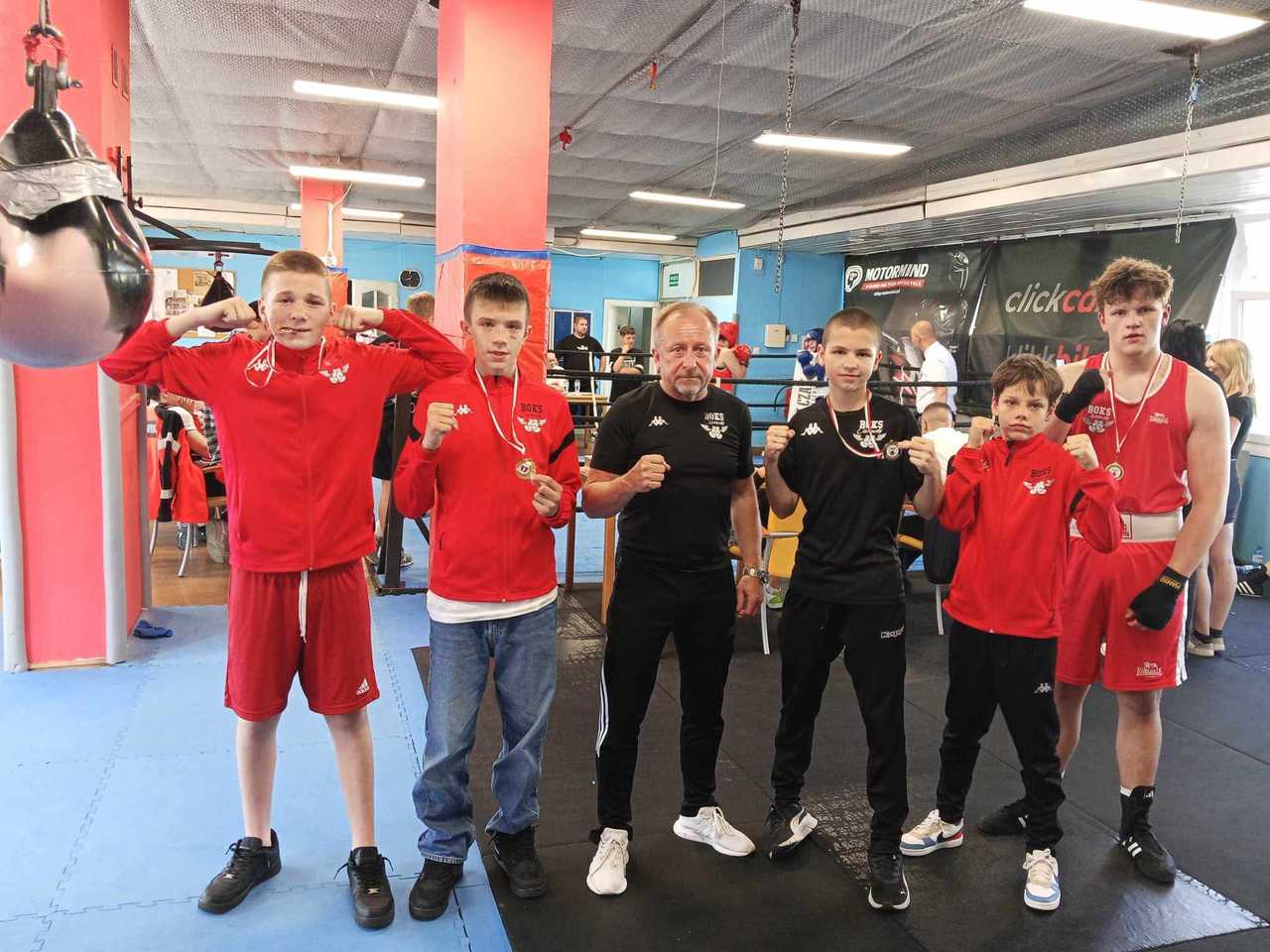 Boks Ciszewski na turnieju bokserskim w Poznaniu