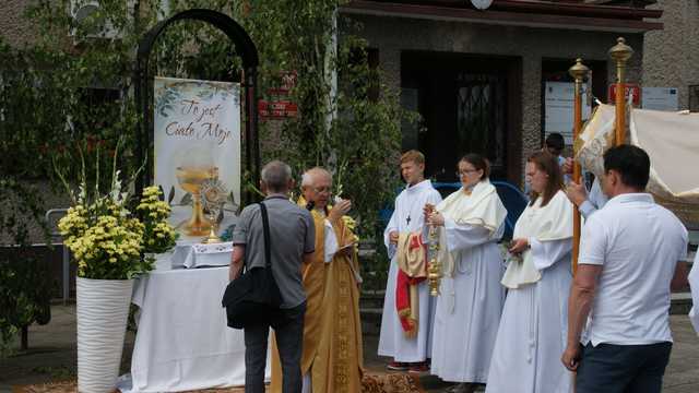 Boże Ciało w Łagiewnikach