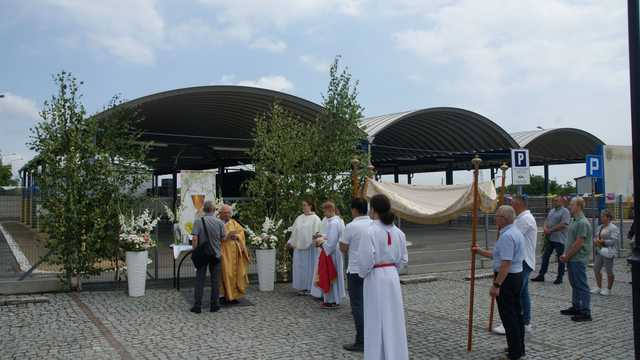 Boże Ciało w Łagiewnikach