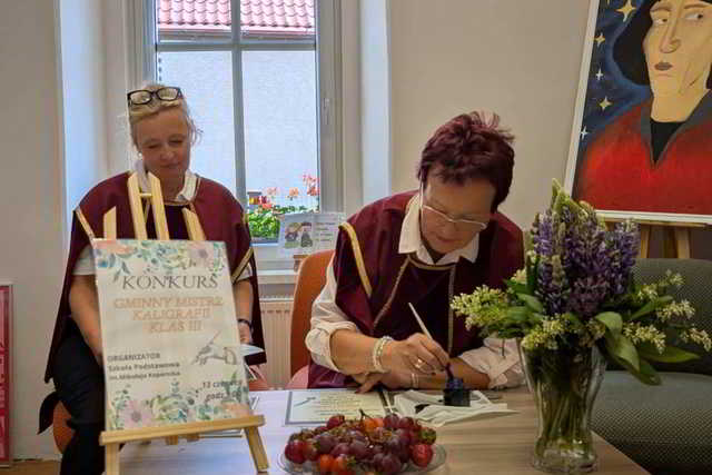 Pióro w dłoni, w sercu pokój