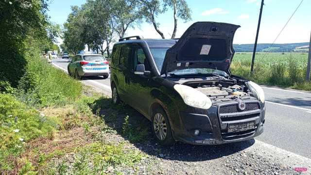 Zderzenie trzech aut w Przerzeczynie Zdrój
