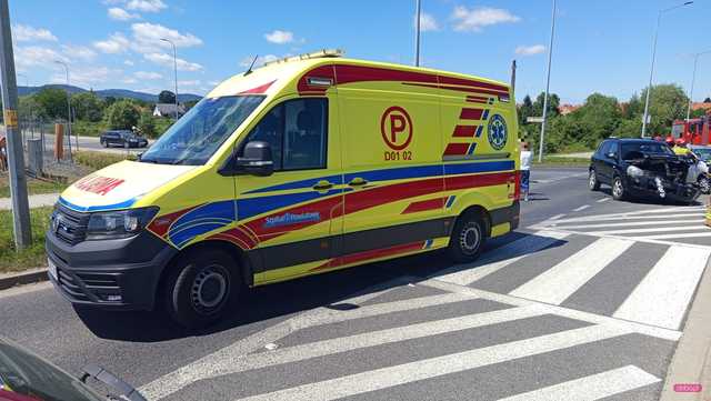 Wypadek na obwodnicy Bielawy