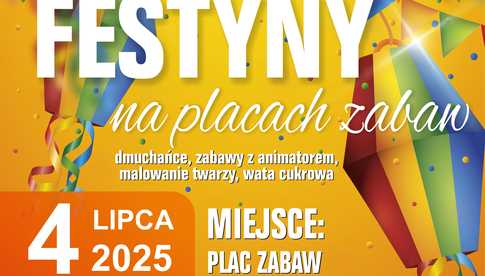 Festyn na placu zabaw przy ul. Wieniawskiego w Dzierżoniowie