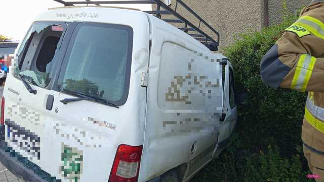Groźny wypadek Kietlicach