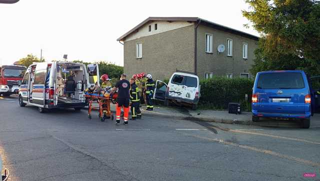 Groźny wypadek Kietlicach