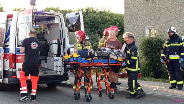 Groźny wypadek Kietlicach