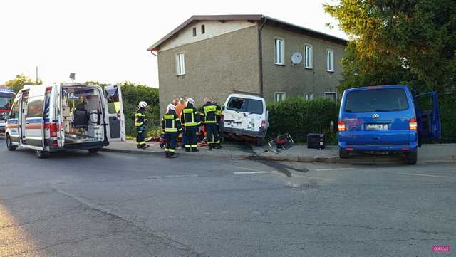 Groźny wypadek Kietlicach