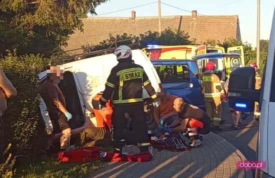 Groźny wypadek Kietlicach