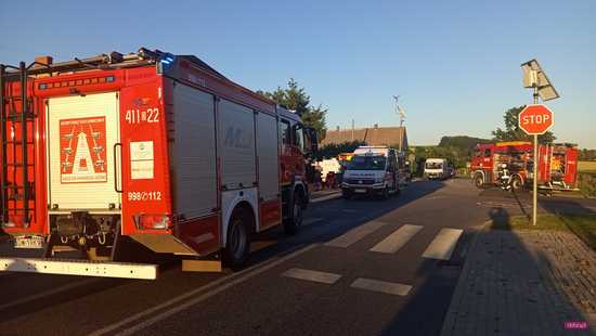 Groźny wypadek Kietlicach