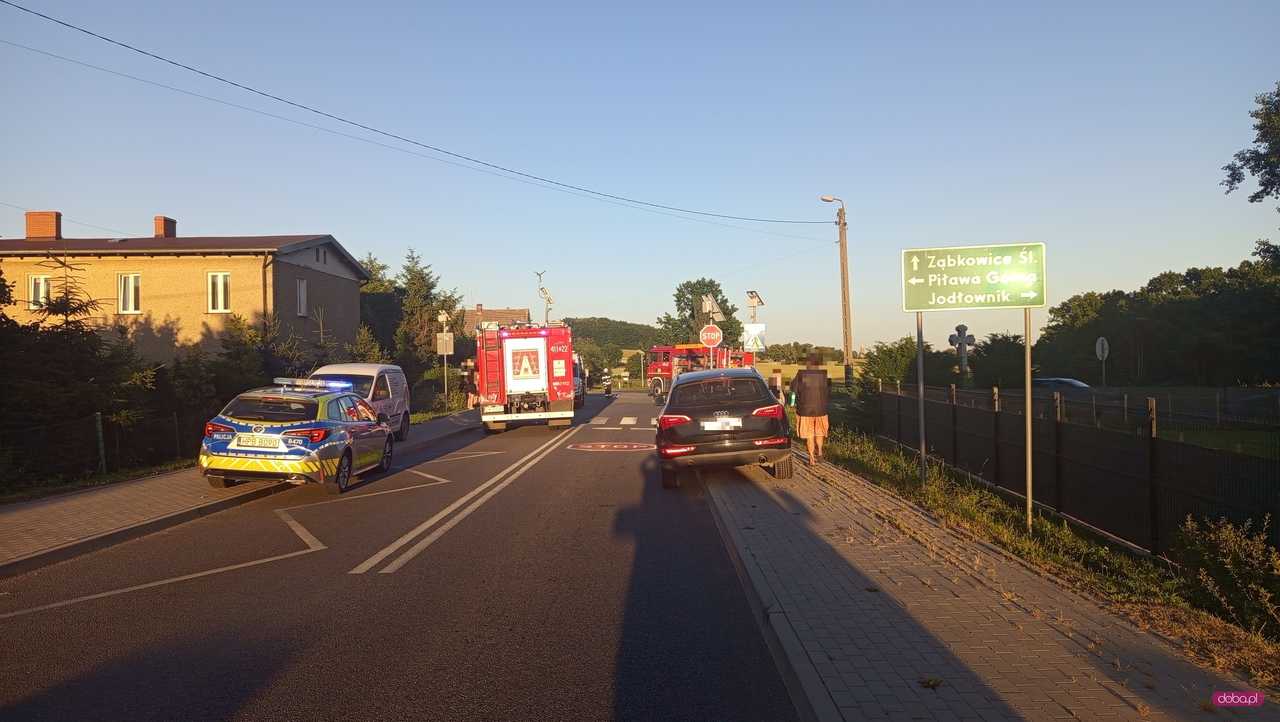 Groźny wypadek Kietlicach