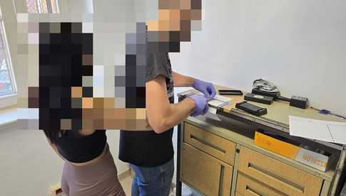 Dzierżoniowscy policjanci zatrzymali 27-latkę z ponad 1,6 kilograma amfetaminy