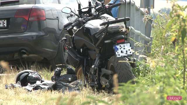 Wypadek na drodze Niemcza - Strzelin