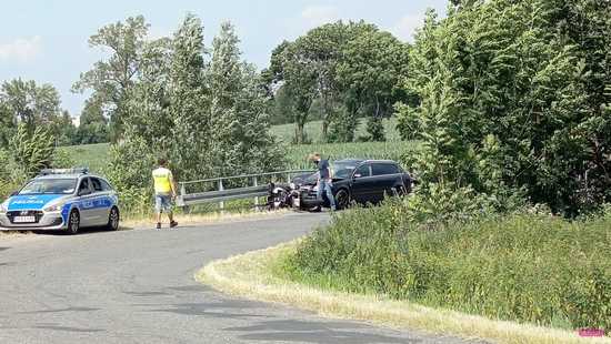 Wypadek na drodze Niemcza - Strzelin