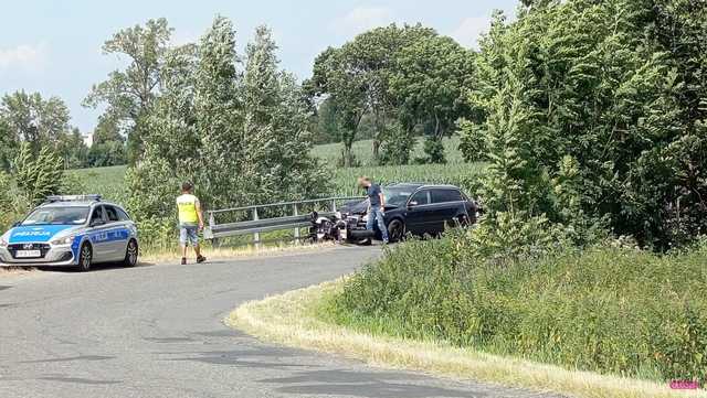 Wypadek na drodze Niemcza - Strzelin