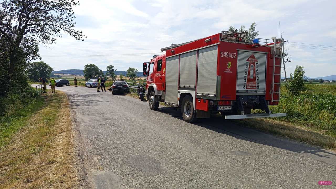 Wypadek na drodze Niemcza - Strzelin