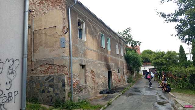 Pożar w Niemczy
