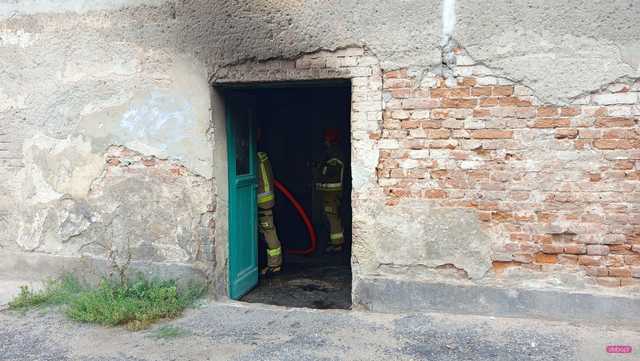Pożar w Niemczy